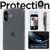Etui Spigen Ultra Hybrid do iPhone 16 – Przezroczysty Matowy (Frost Clear)